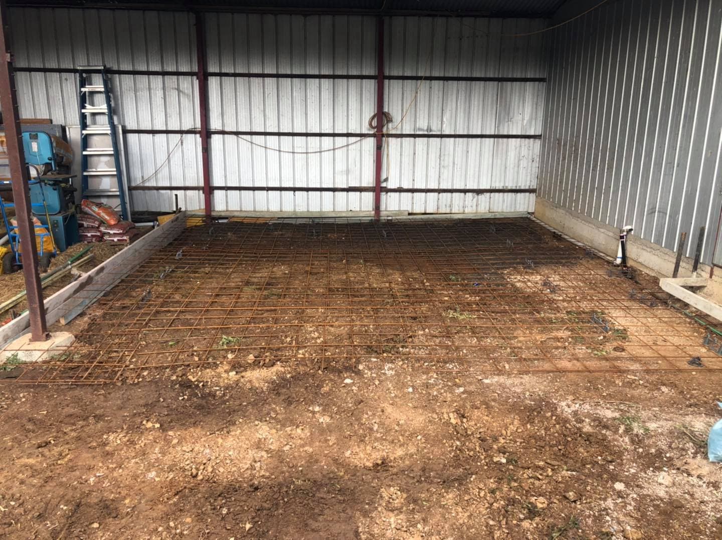 Industrial Warehouse Floor - Before