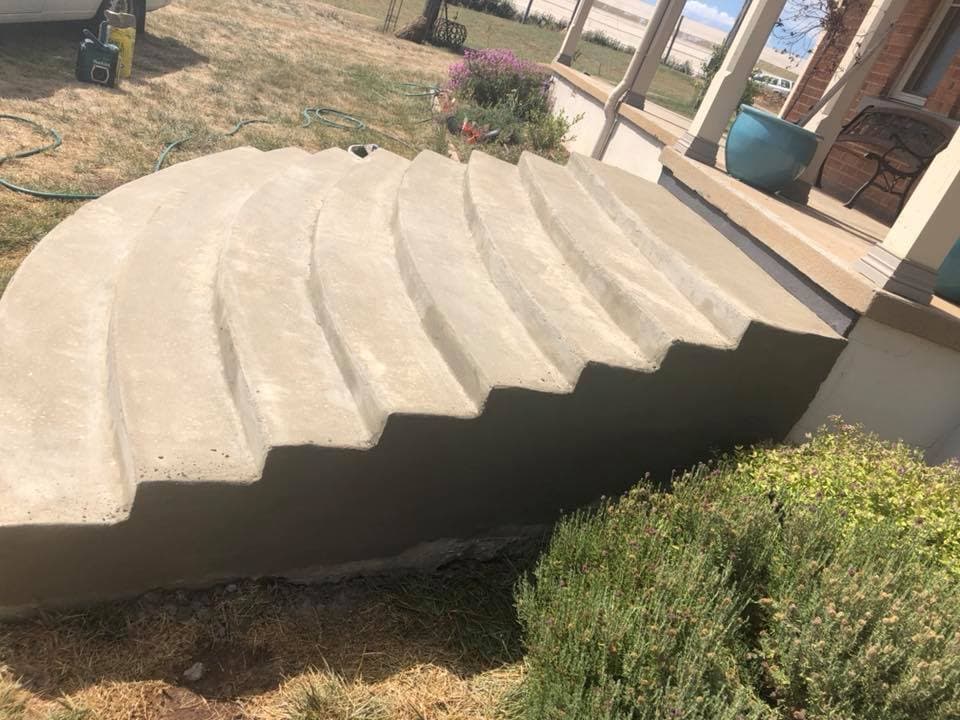 Decorative Steps Installation - After